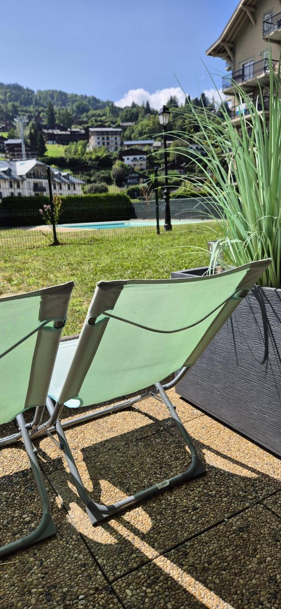 Appartement Avec Piscine & Jardin Pied De La Telecabine Saint-Gervais-les-Bains Exterior photo
